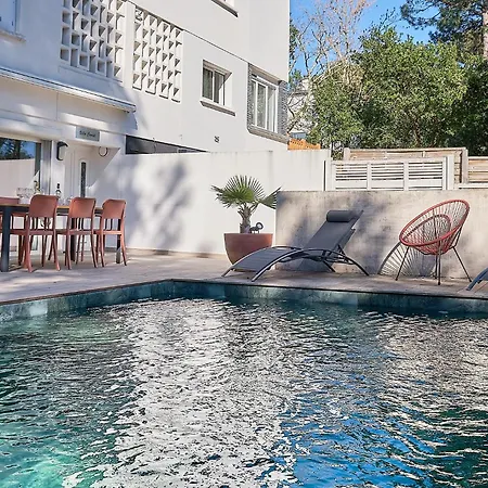 Comete - Maison De Famille Avec Piscine Casa de Férias Arcachon