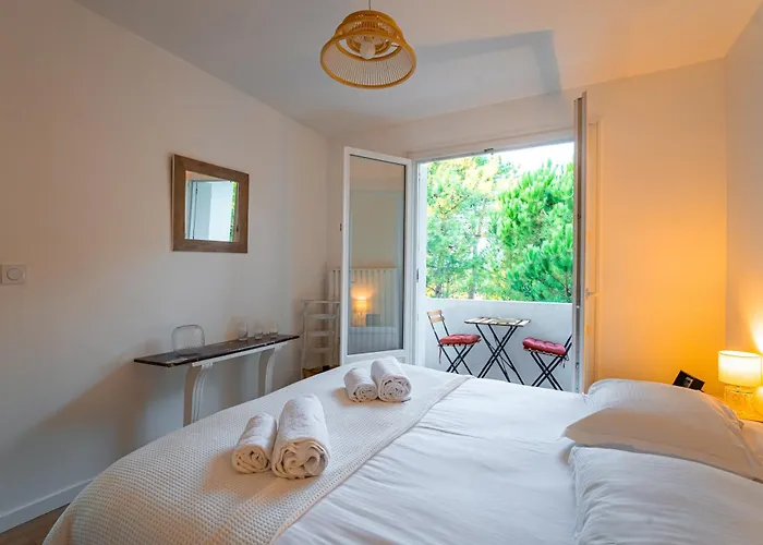 Comete - Maison De Famille Avec Piscine 펜션 아르카숑