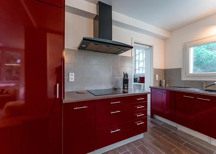 Comete - Maison De Famille Avec Piscine 펜션 아르카숑